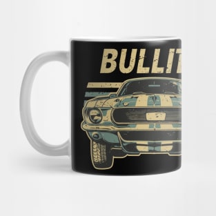 Bullitt GT 1968 Classic Car Mug